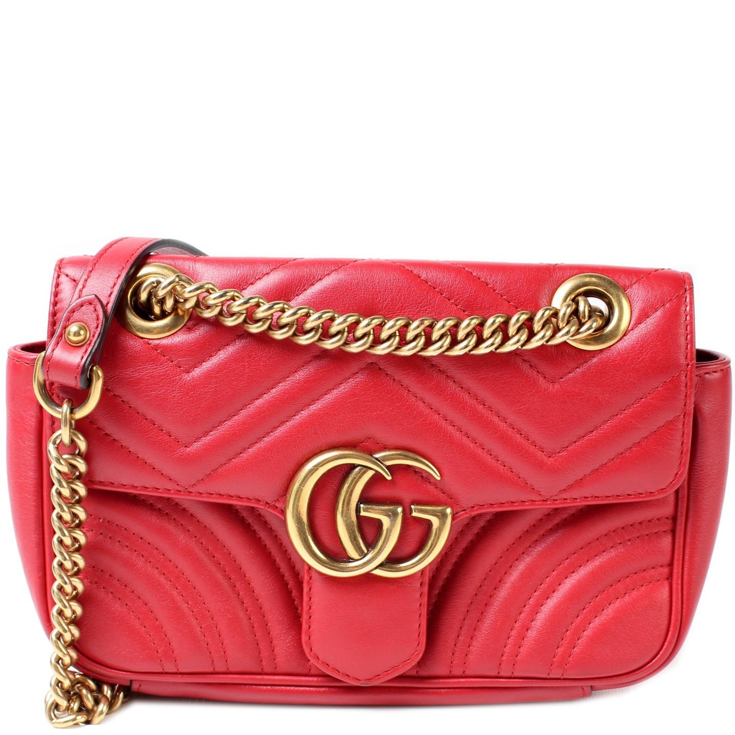 446744 Marmont Shoulder Mini Flap