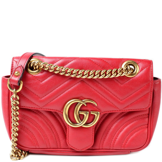 446744 Marmont Shoulder Mini Flap