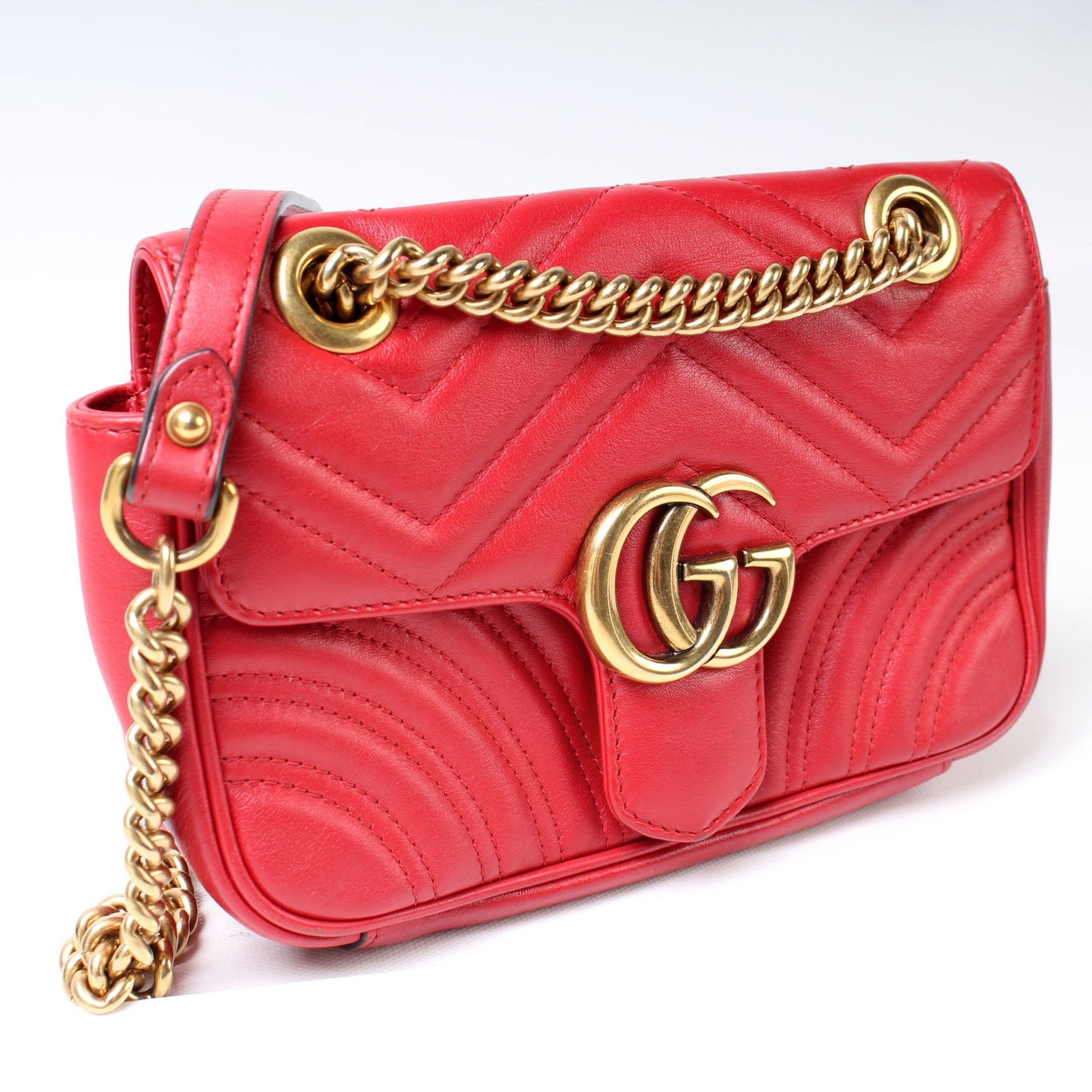 446744 Marmont Shoulder Mini Flap