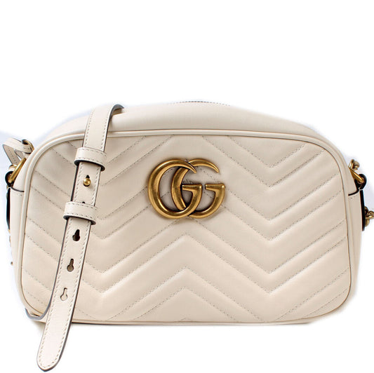 447632 Marmont Small Leather Camera Bag