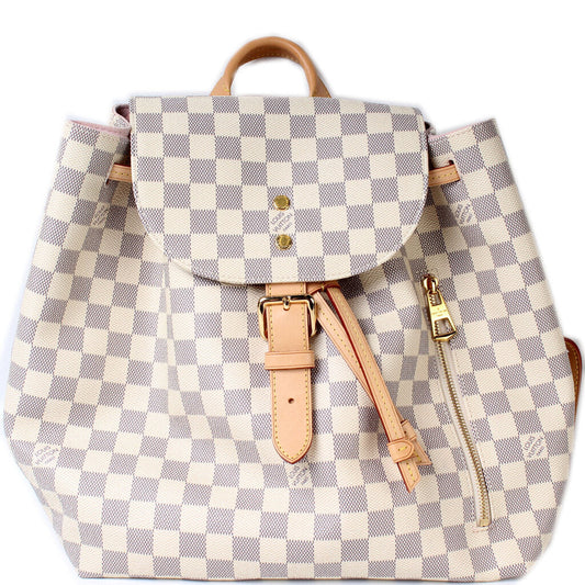 Sperone Backpack Damier Azur