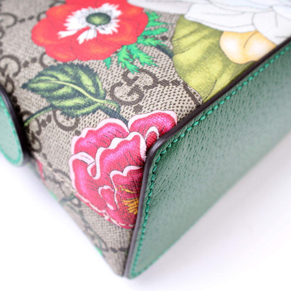 499621 Ophidia GG Supreme Flora Small Crossbody