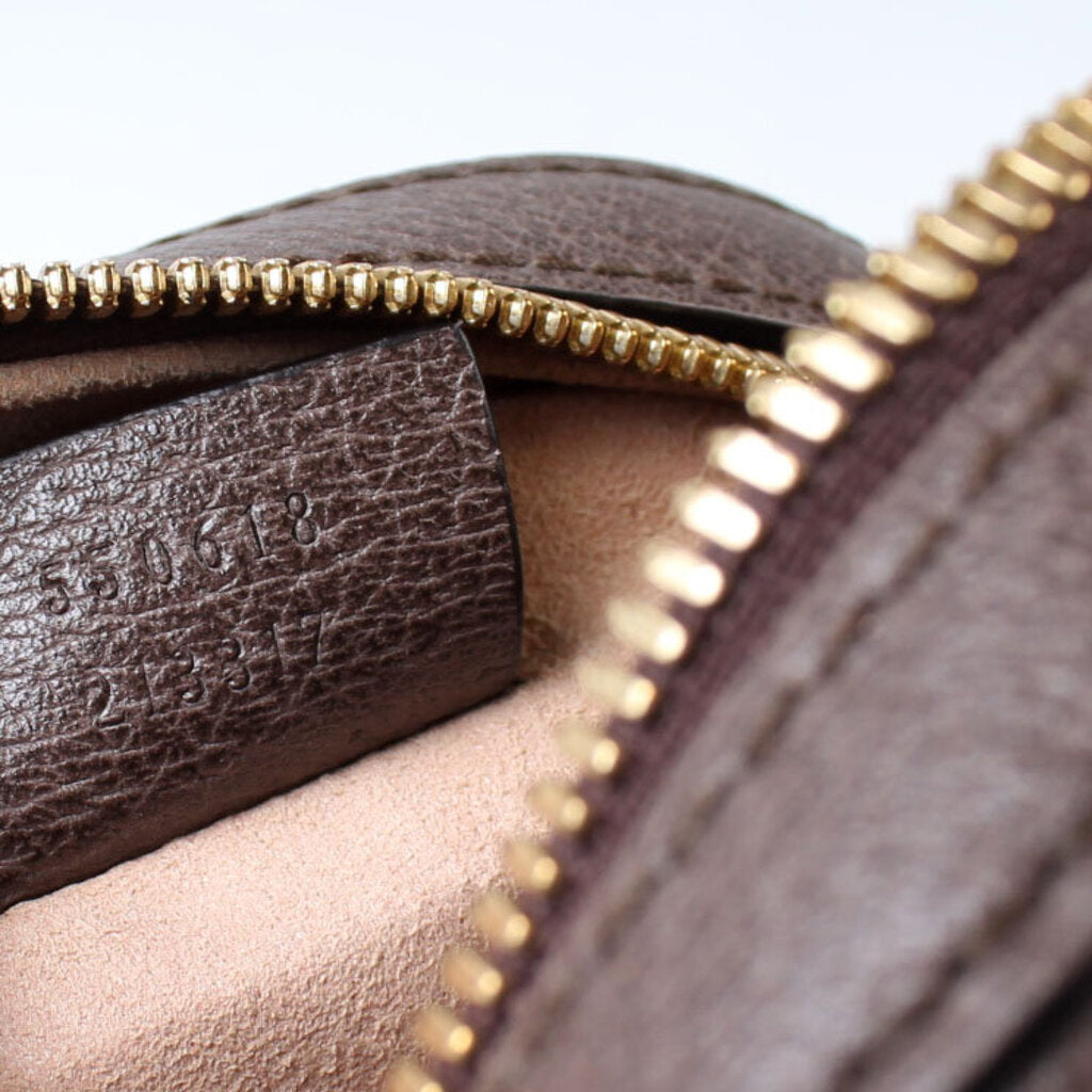 550618 Ophidia GG Supreme Round Small Crossbody