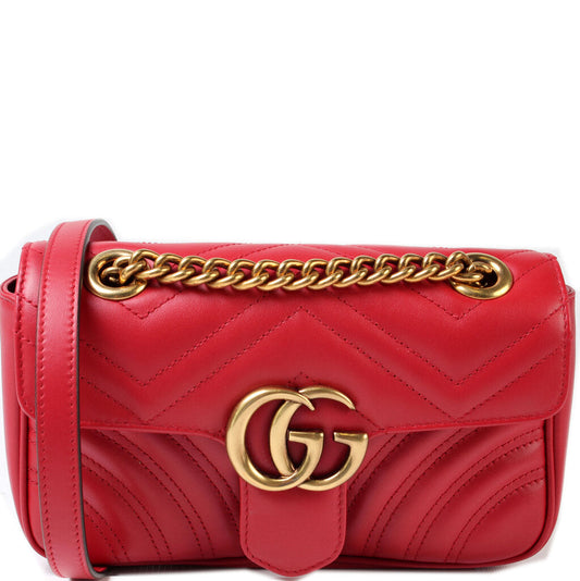 446744 Marmont Shoulder Mini Flap