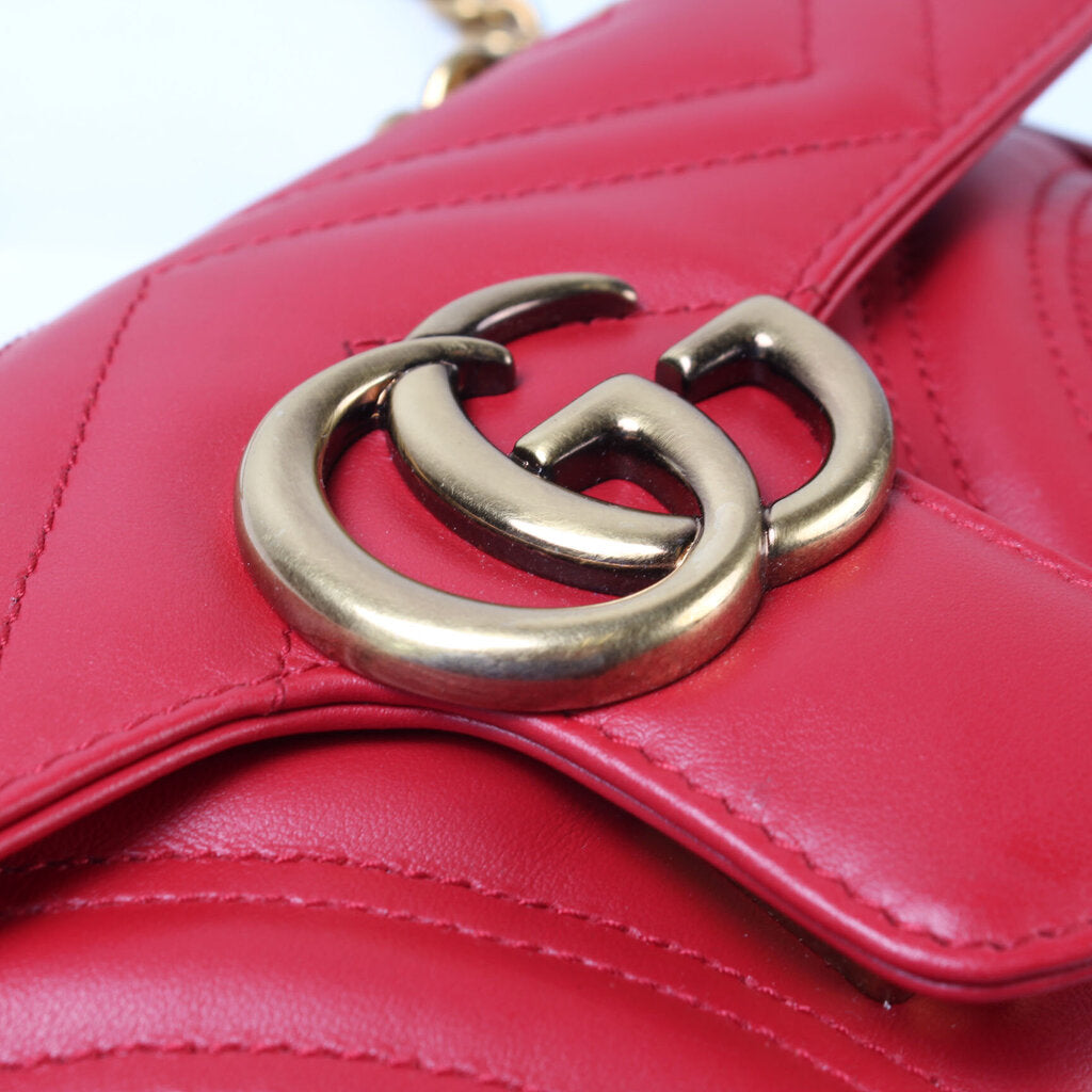 446744 Marmont Shoulder Mini Flap