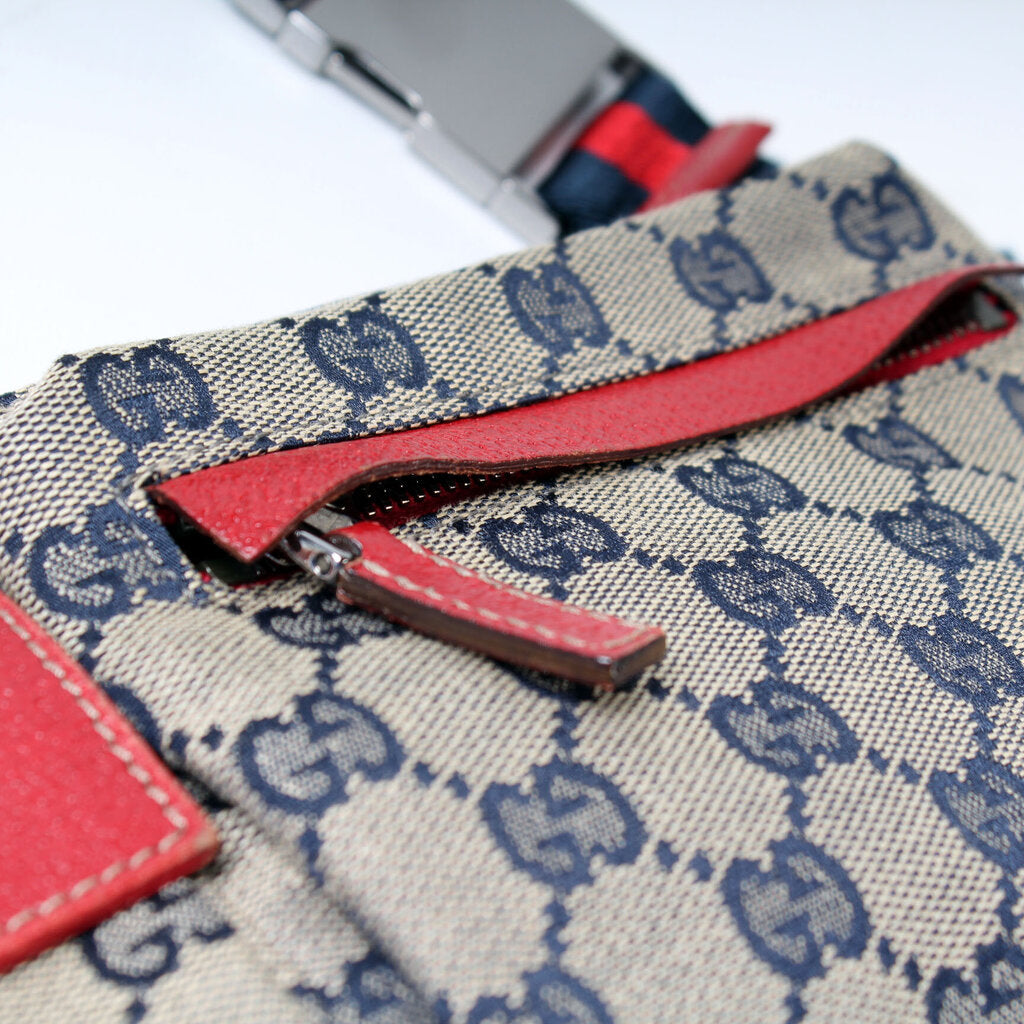 28566 Waist Canvas Bag