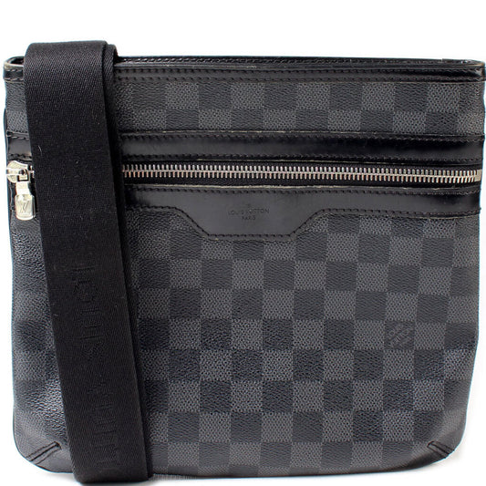 Thomas Crossbody Damier Graphite