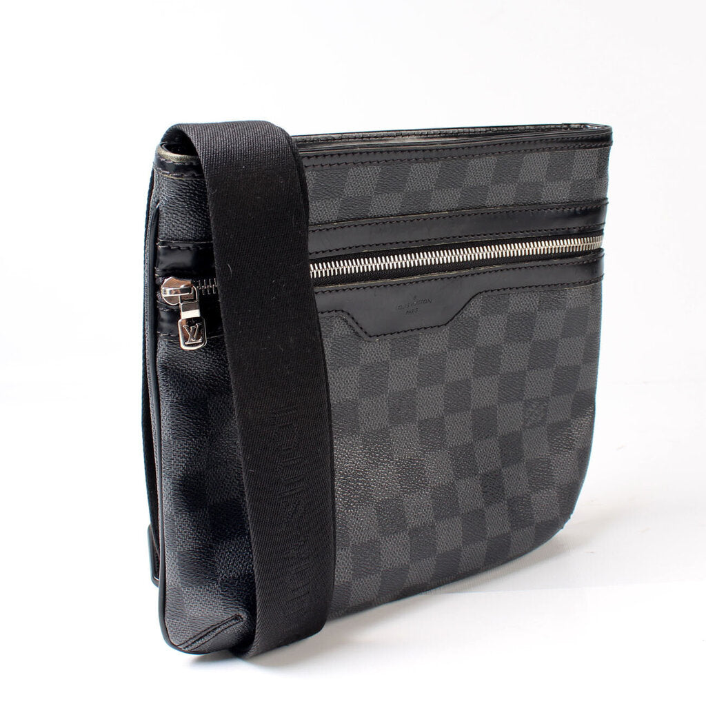 Thomas Crossbody Damier Graphite