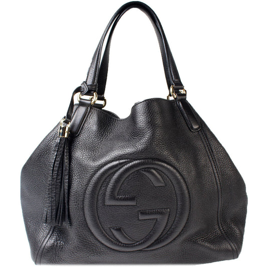282309 Soho Leather Hobo Medium