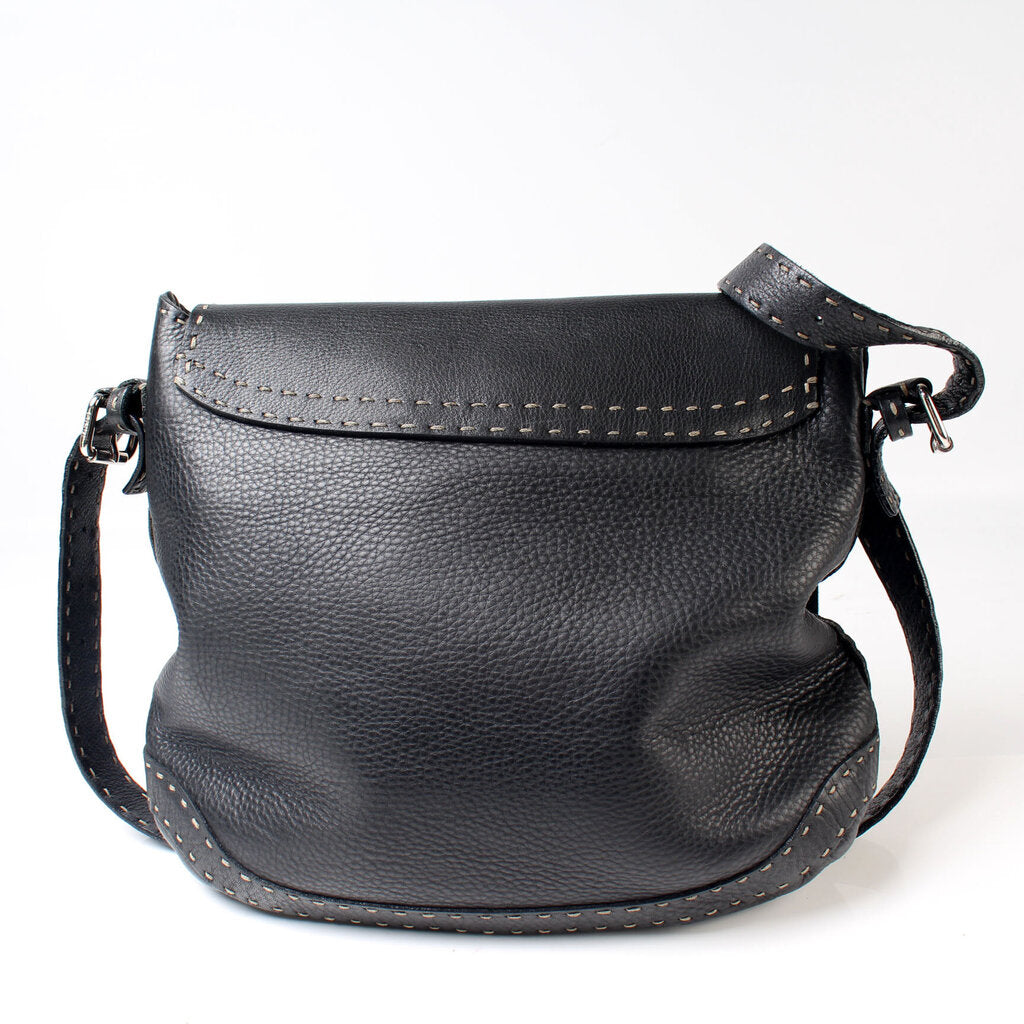 Leather Stitch Crossbody