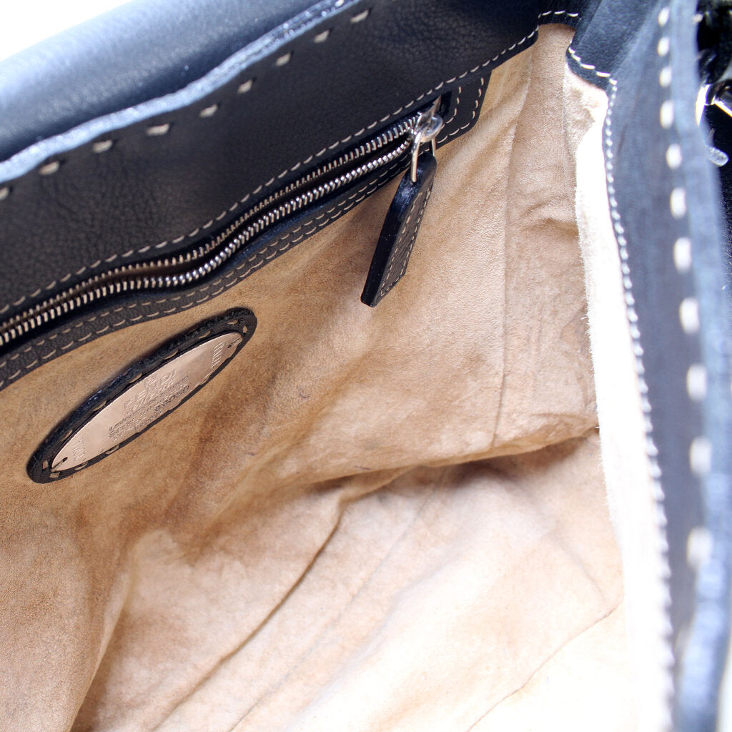 Leather Stitch Crossbody