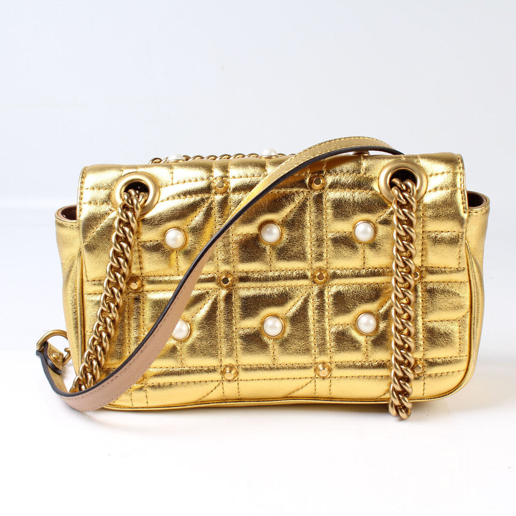 446744 Marmont Shoulder Mini Flap