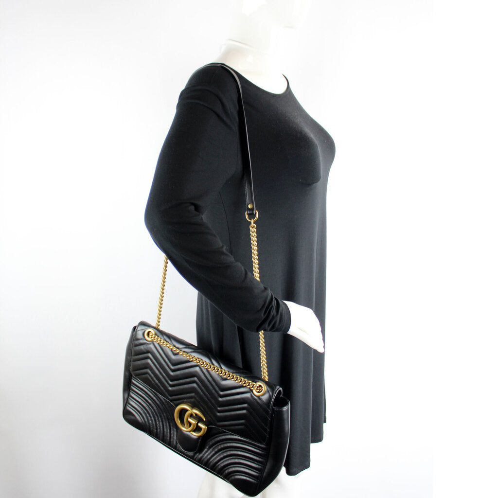 498090 Marmont Large Shoulder Bag
