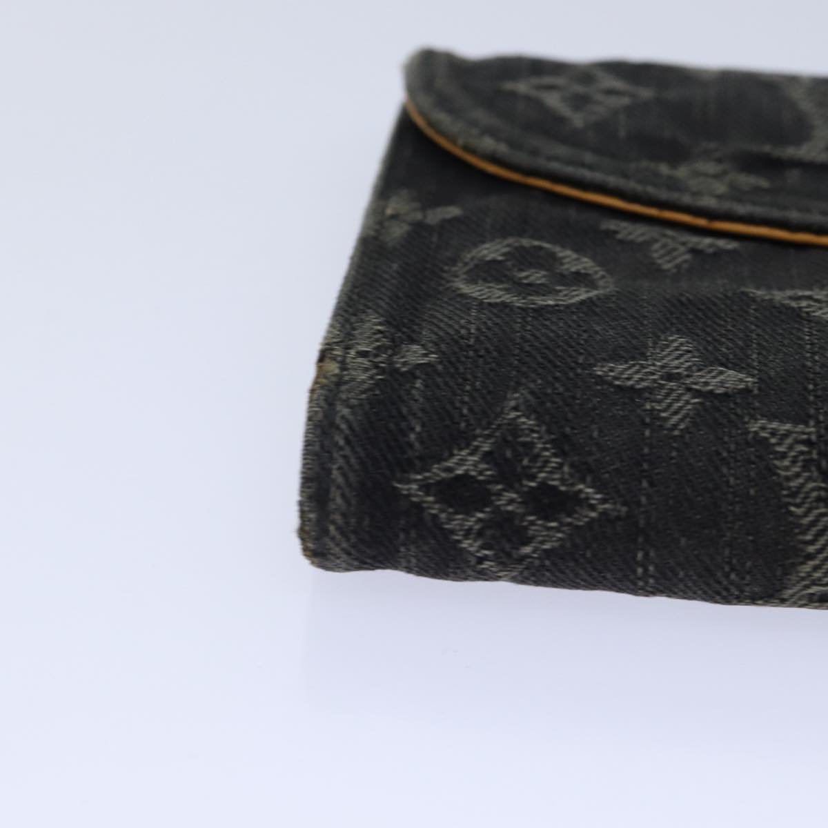 Louis Vuitton Amelia Black Denim - Jeans Wallet