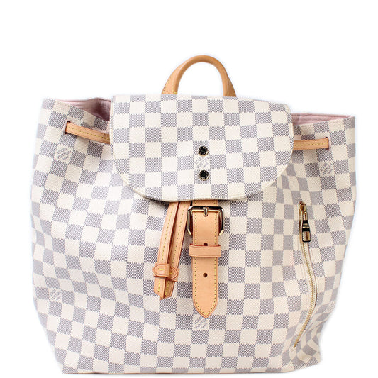 Sperone Backpack Damier Azur