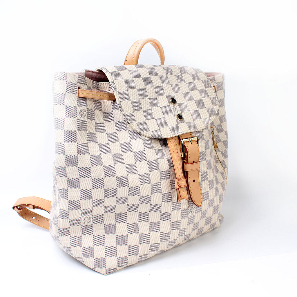 Sperone Backpack Damier Azur