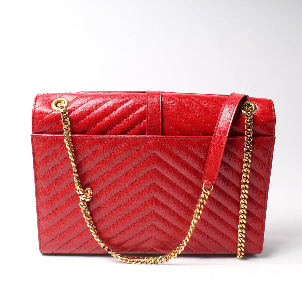354118 Monogramme Chevron Satchel