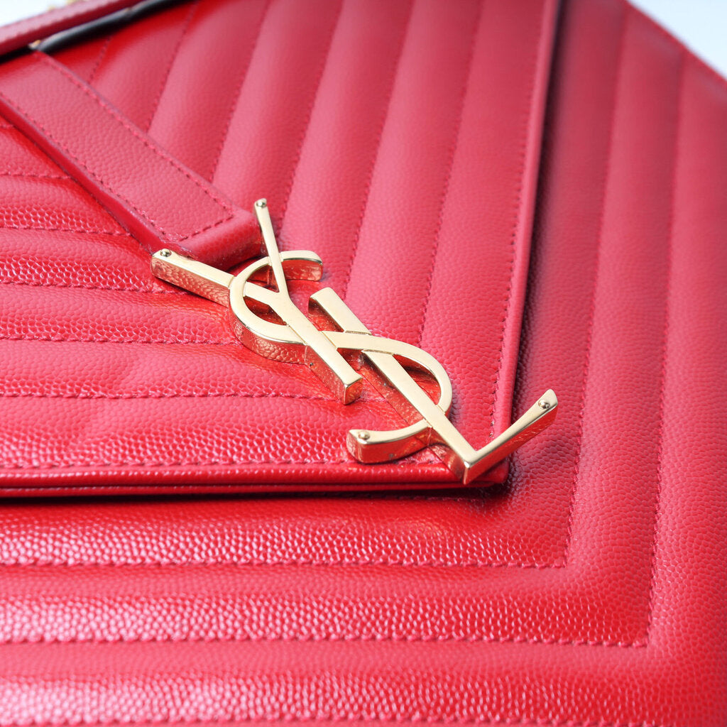 354118 Monogramme Chevron Satchel