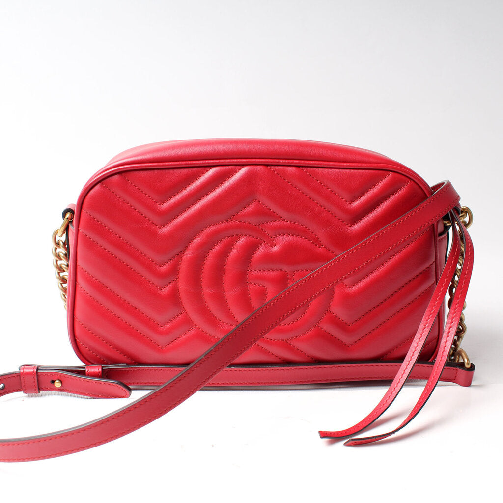 447632 Marmont Small Leather Camera