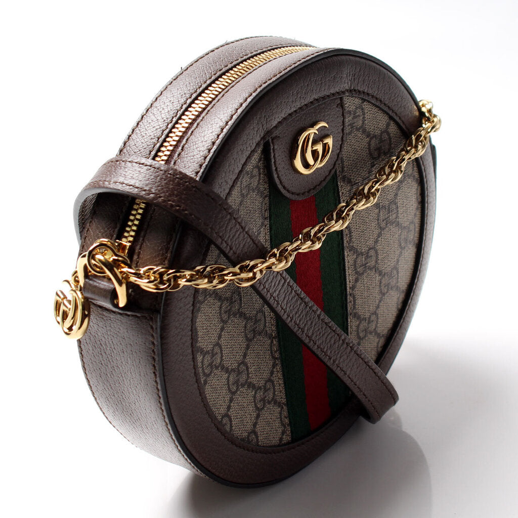 550618 Ophidia GG Round Small Crossbody