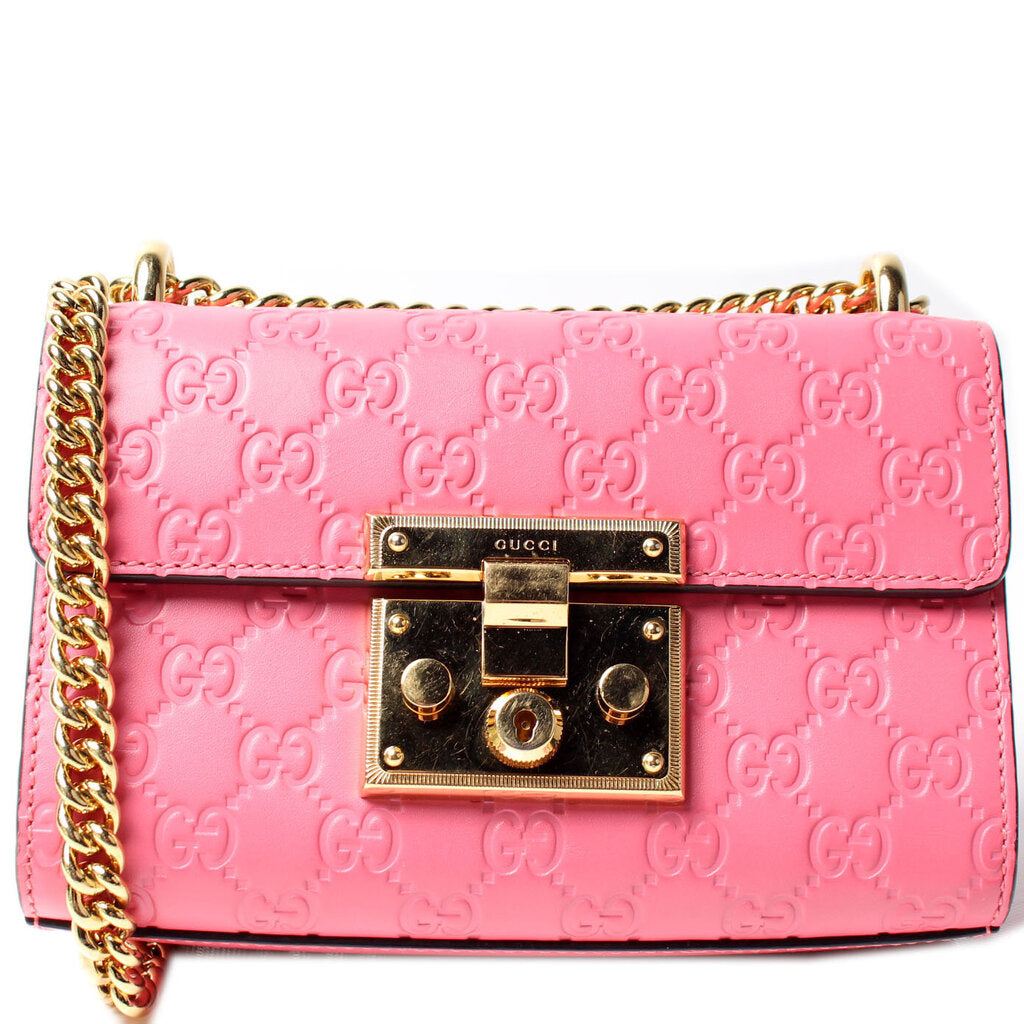 409487 Padlock Guccissima Small