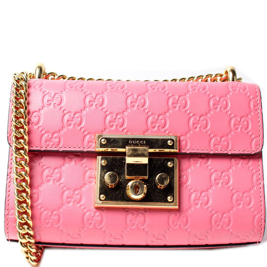 409487 Padlock Guccissima Small