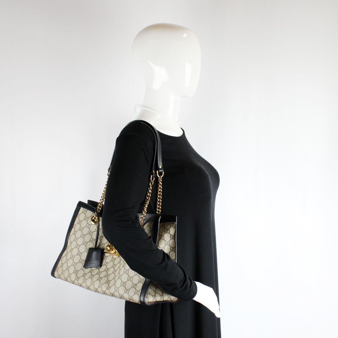 479197 Padlock GG Shoulder Medium
