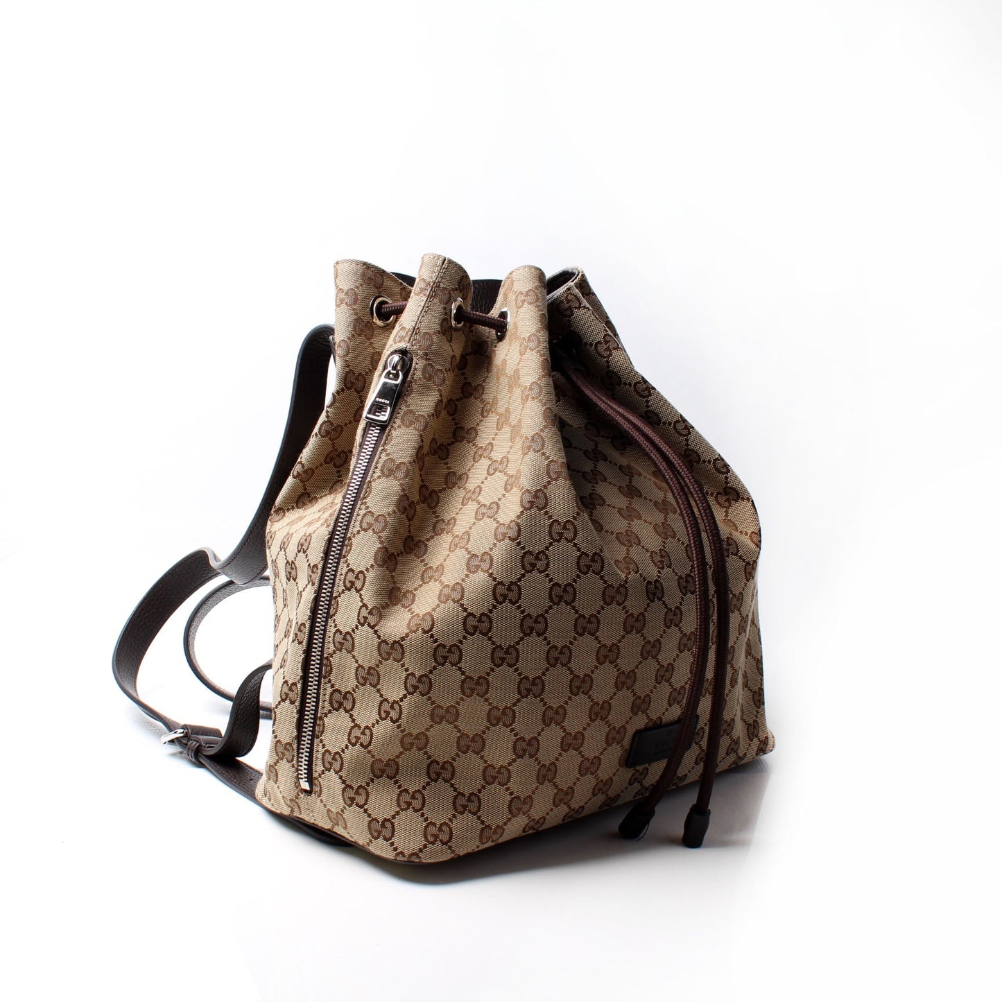 449175 GG Canvas Drawstring Backpack