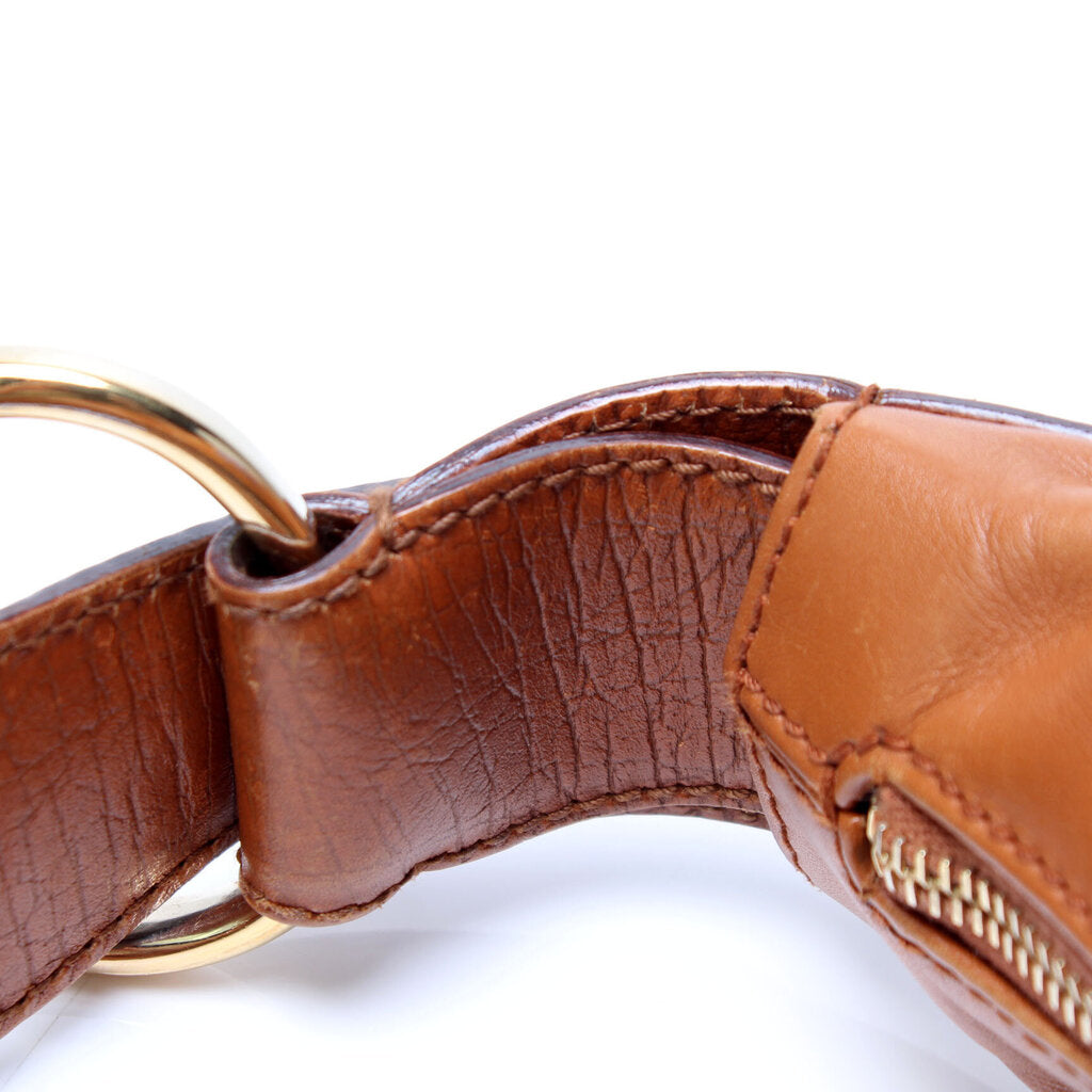 115867 Horsebit Leather Hobo