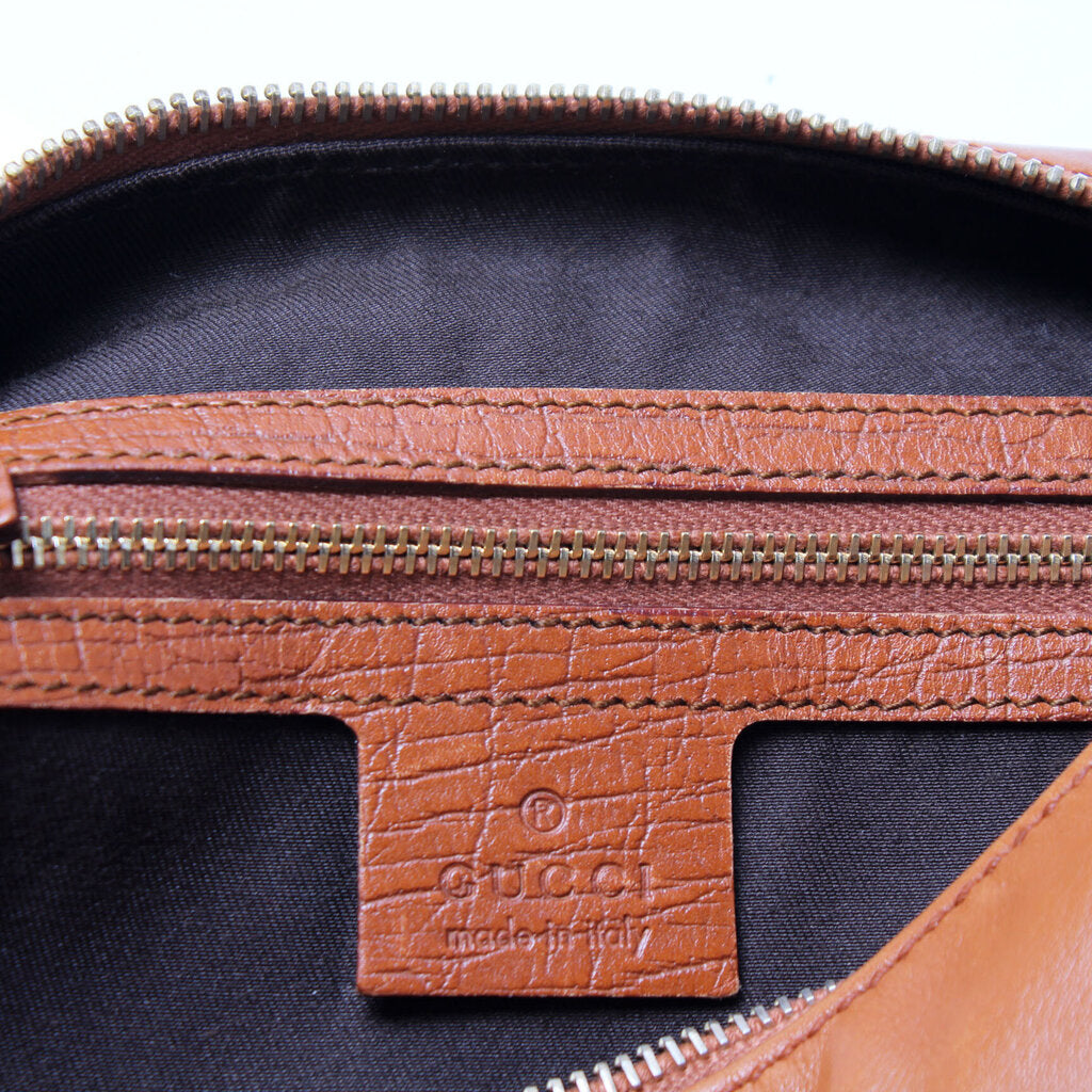 115867 Horsebit Leather Hobo