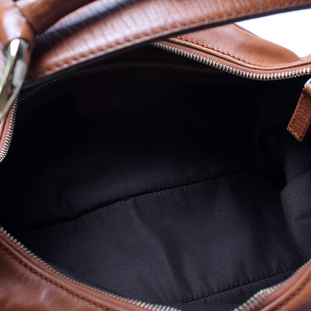 115867 Horsebit Leather Hobo