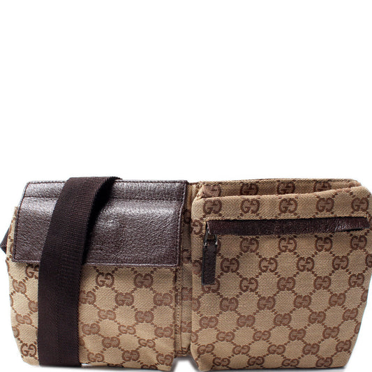 28566 GG Canvas Waist Bag