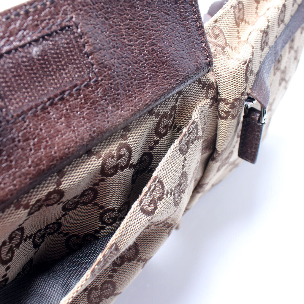 28566 GG Canvas Waist Bag