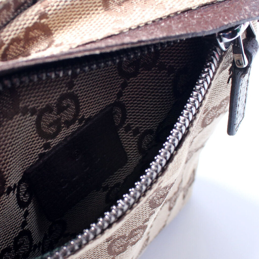 28566 GG Canvas Waist Bag