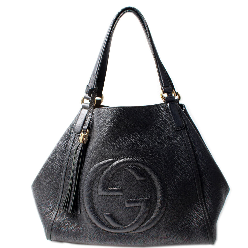 282309 Soho Leather Hobo Medium