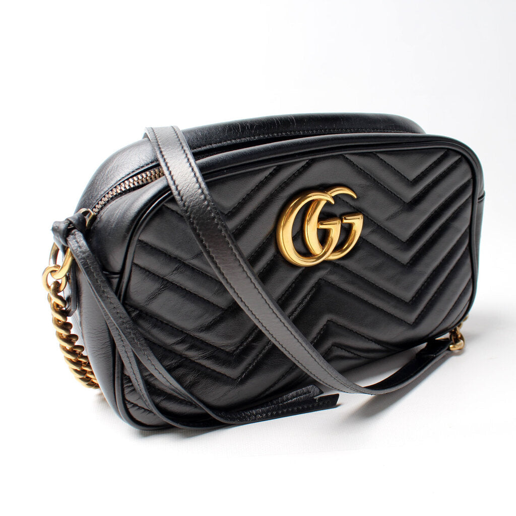 447632 Marmont Small Leather Camera