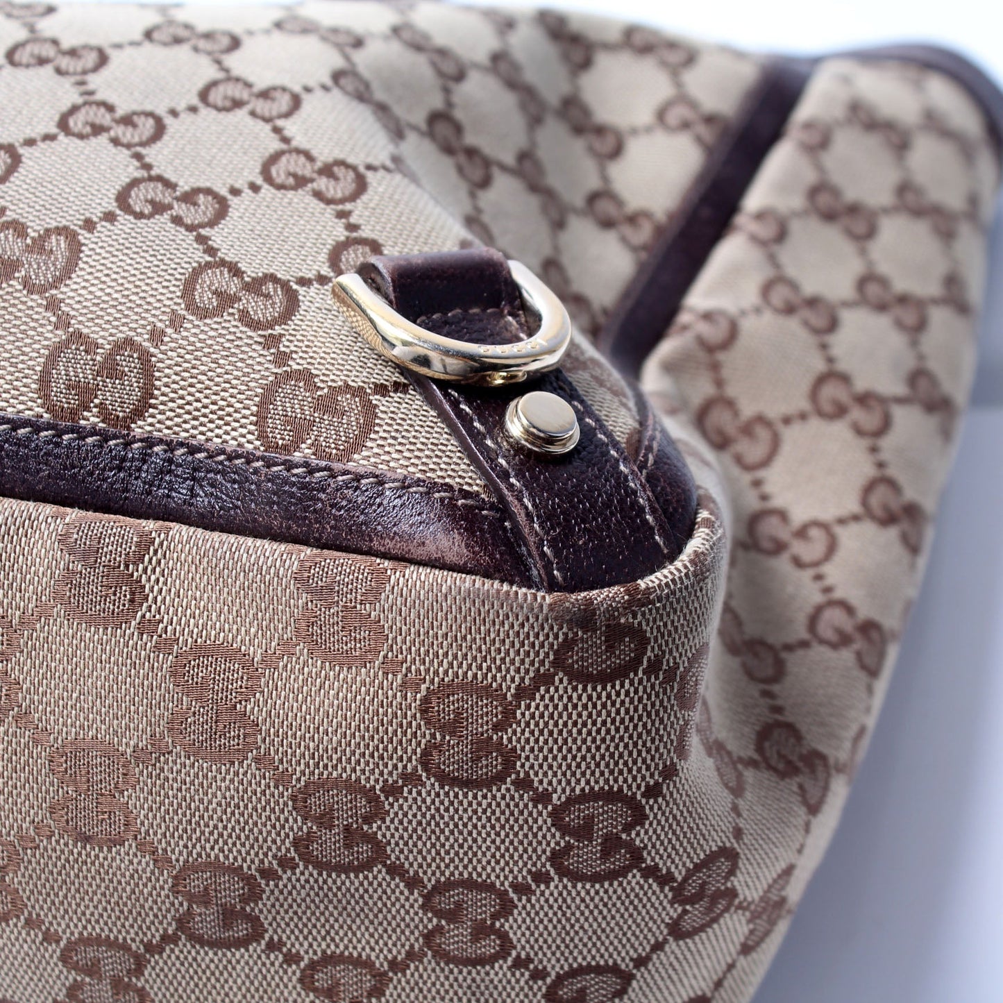 141472 GG Canvas Abbey Tote
