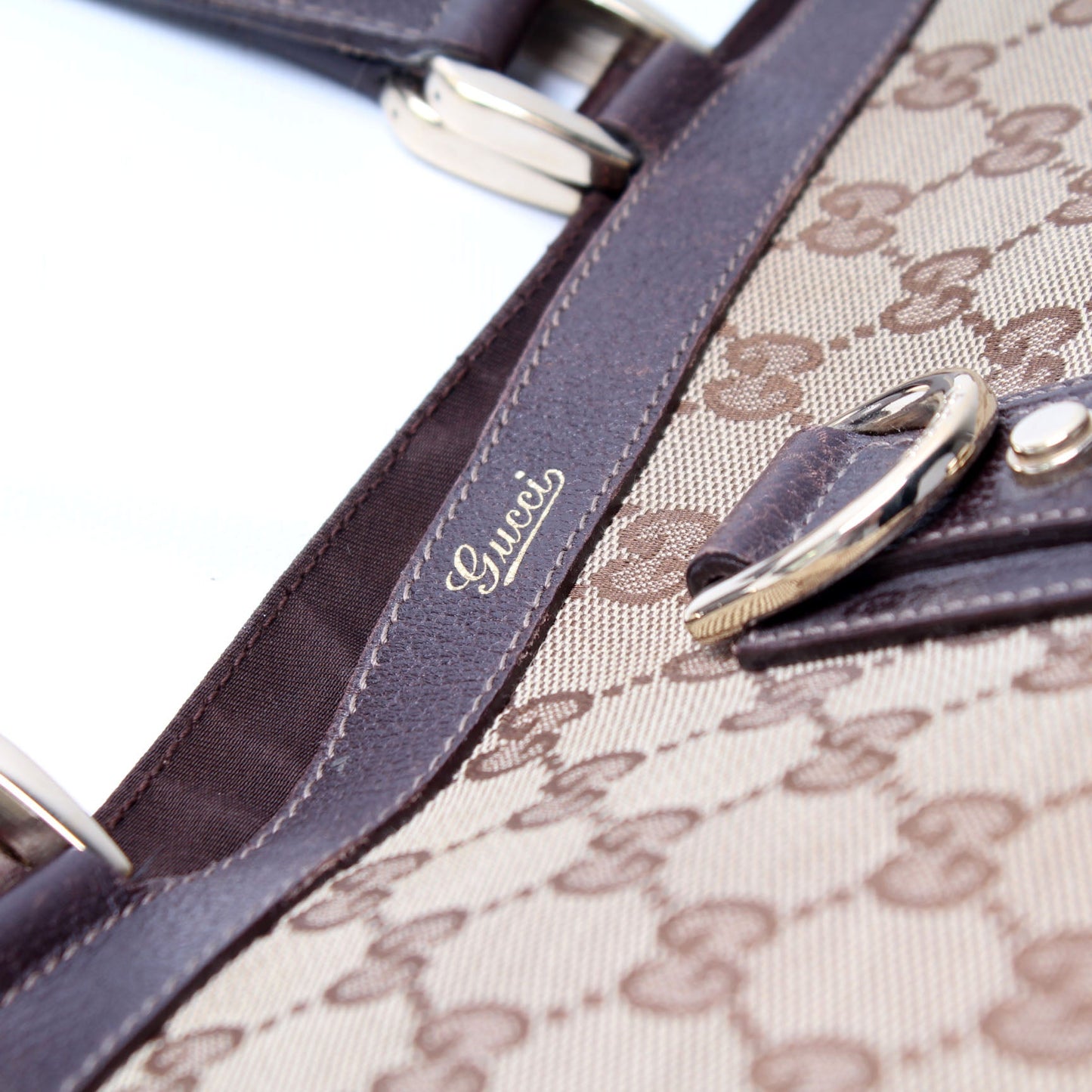 141472 GG Canvas Abbey Tote