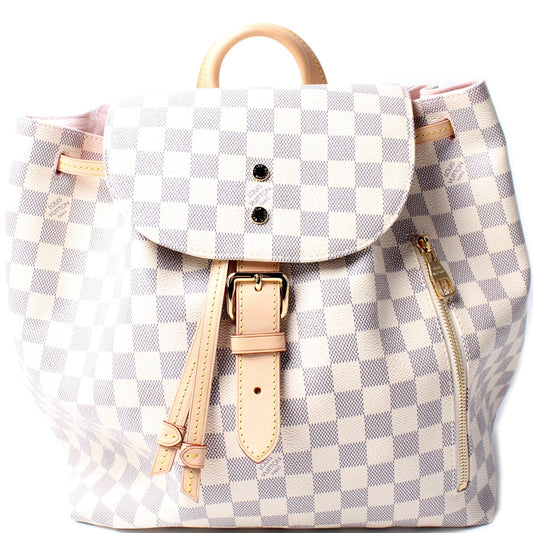 Sperone Backpack Damier Azur