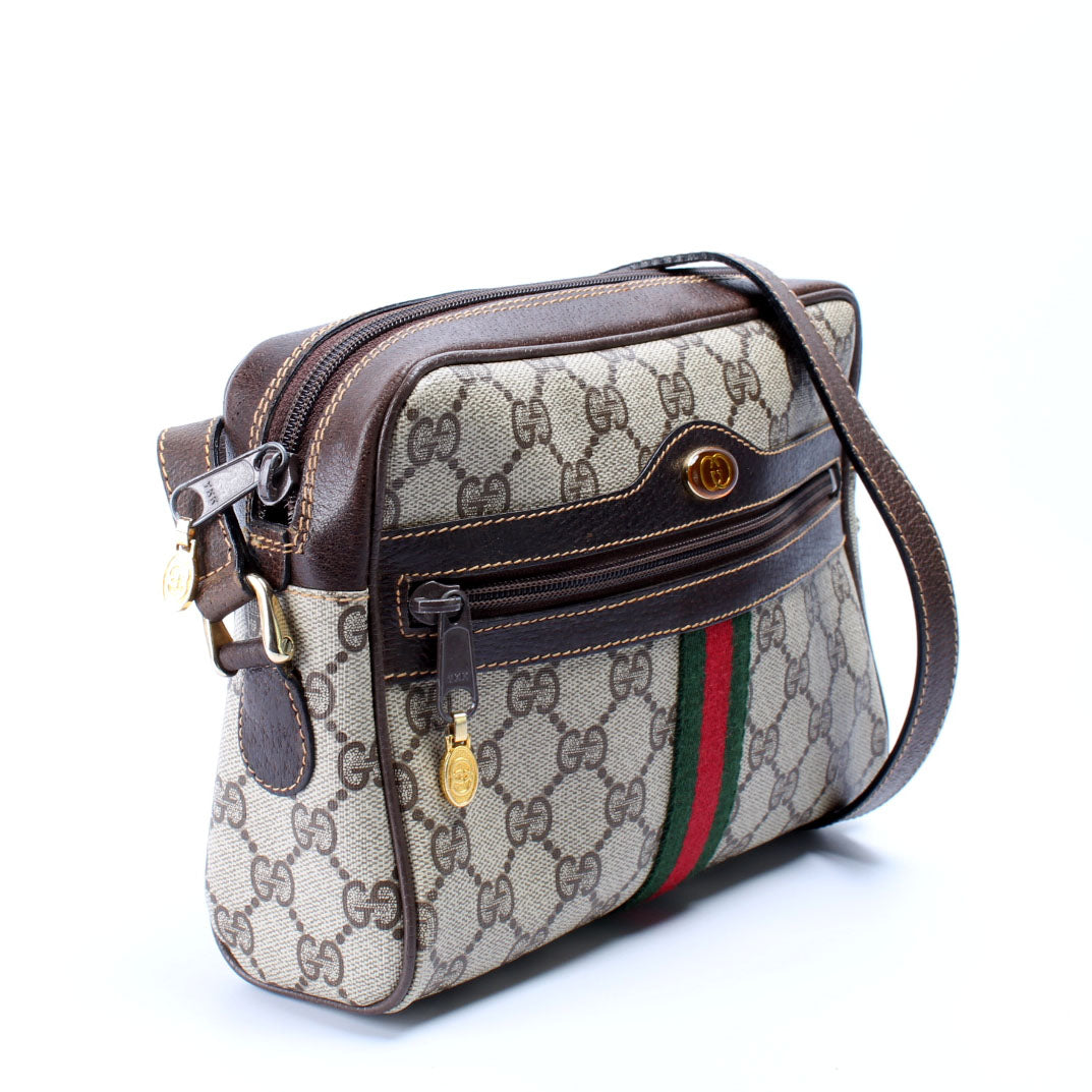 Vintage GG Canvas Crossbody