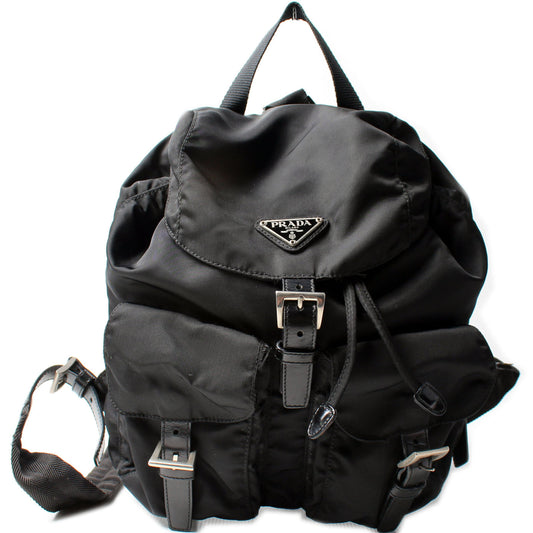 Vintage Nylon Backpack Small