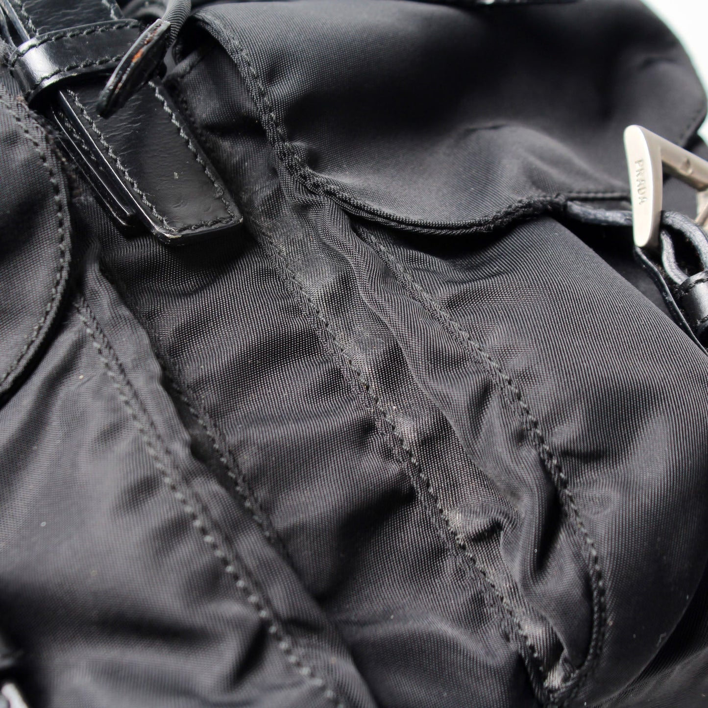 Vintage Nylon Backpack Small