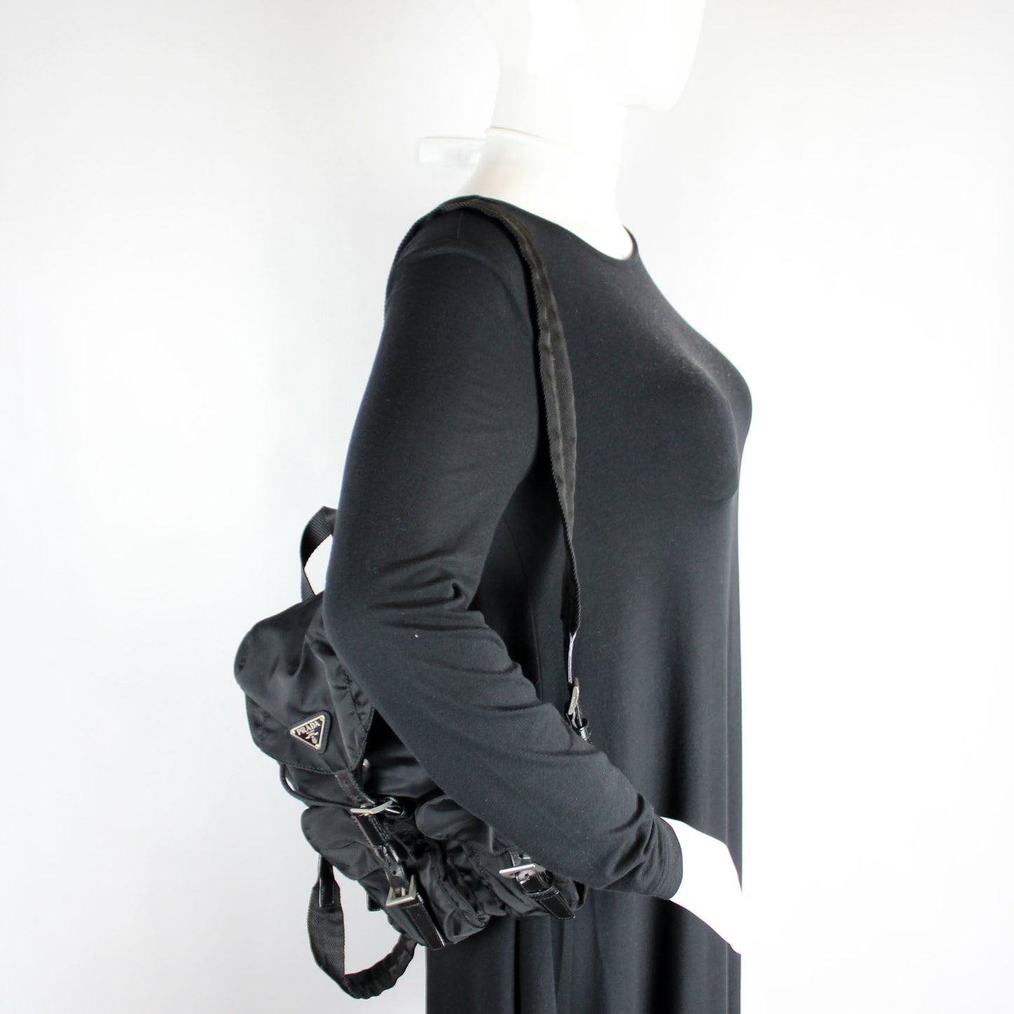 Vintage Nylon Backpack Small