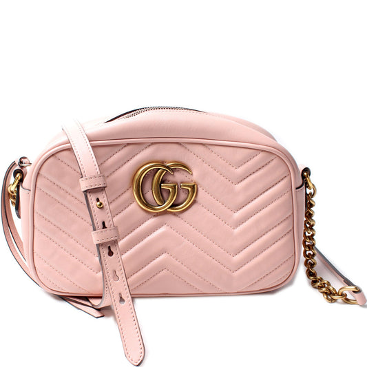 447632 Marmont Small Leather Camera Bag
