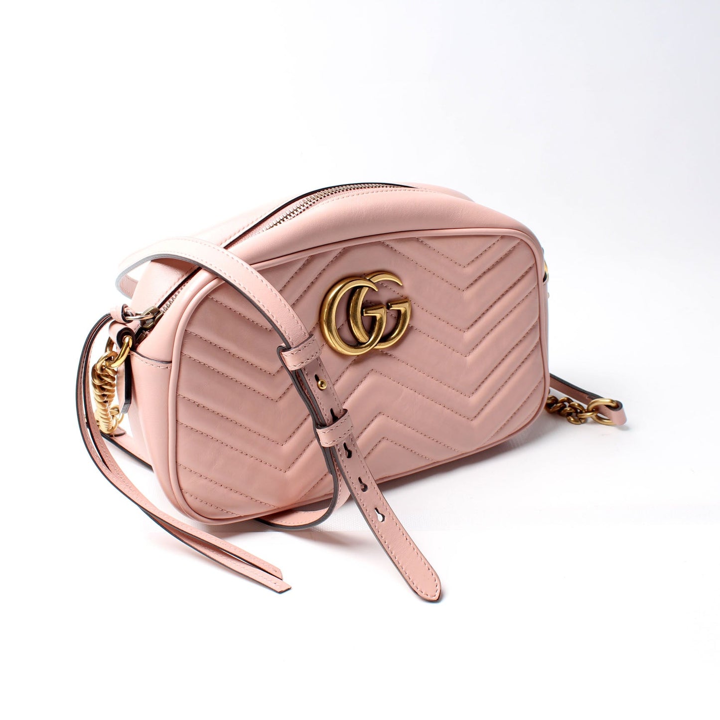 447632 Marmont Small Leather Camera Bag