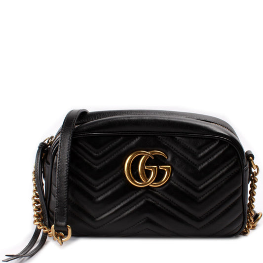 447632 Marmont Small Leather Camera Bag