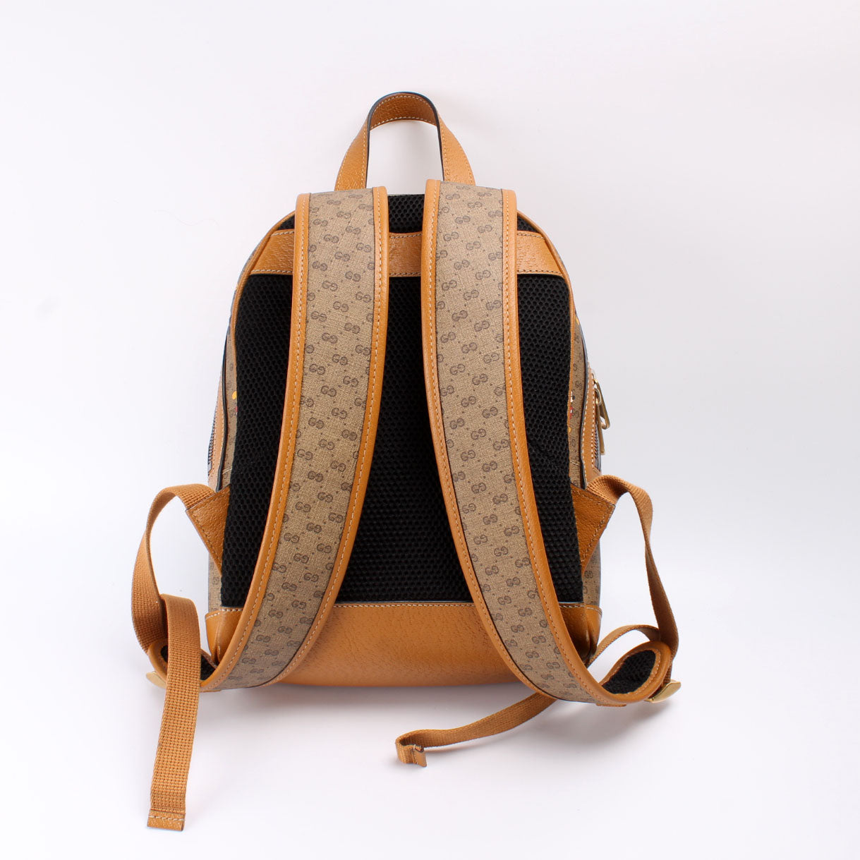 552884 Disney x Gucci Mickey GG Supreme Backpack Small