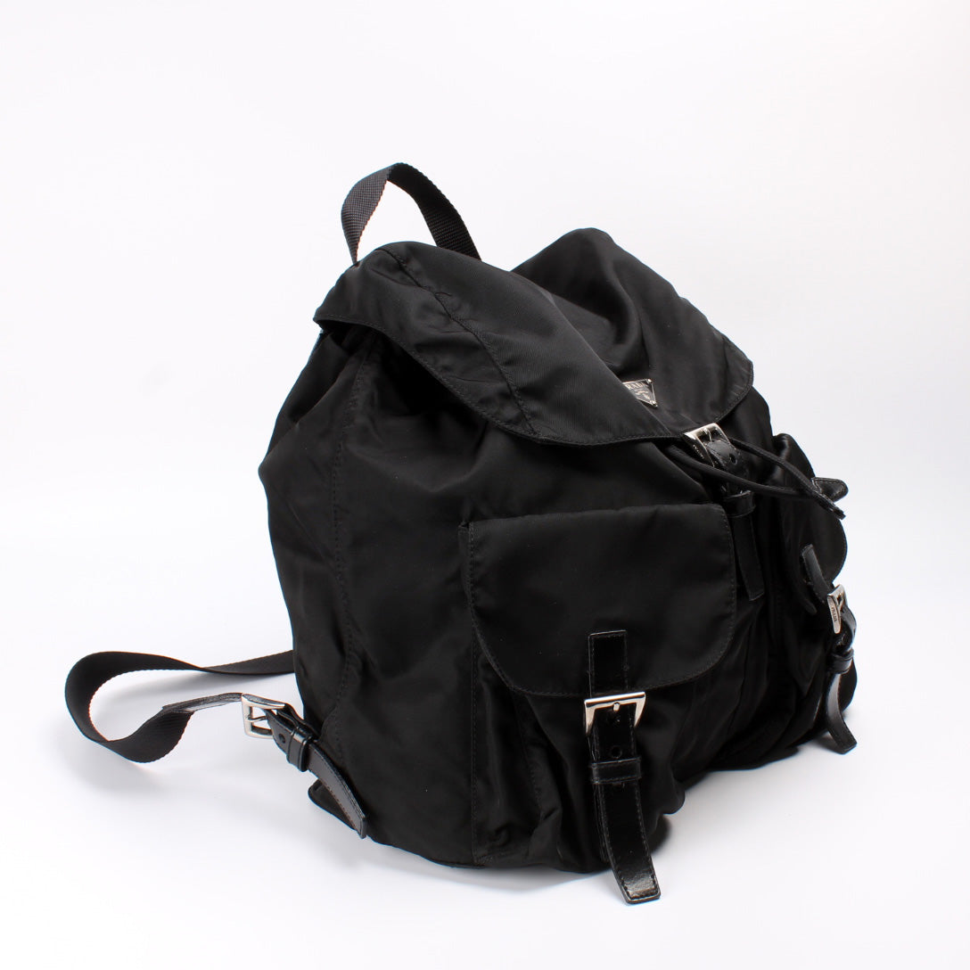 Vintage Nylon Backpack Large