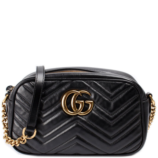 447632 Marmont Small Leather Camera