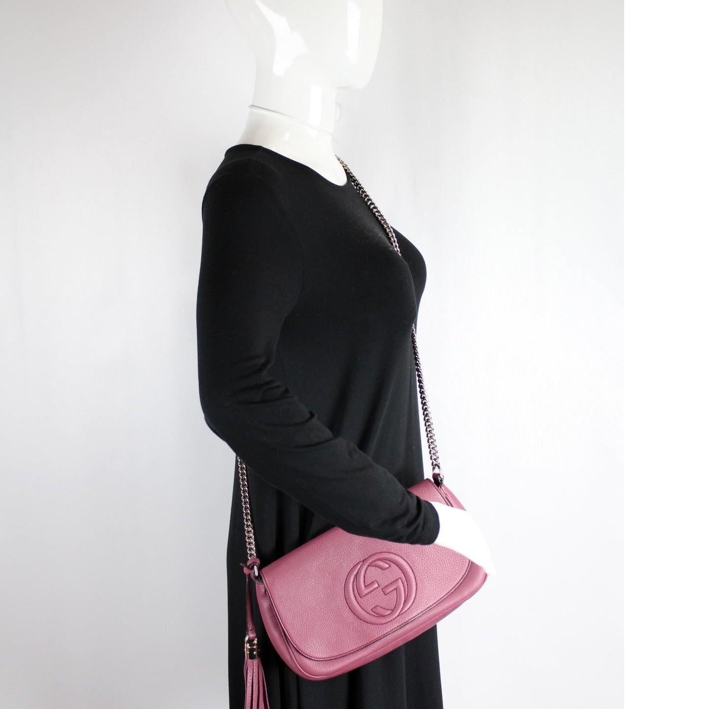 336752 Soho Chain Crossbody Medium